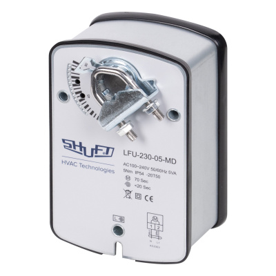 Электропривод с возвратной пружиной Shuft LFU-24-05-MD