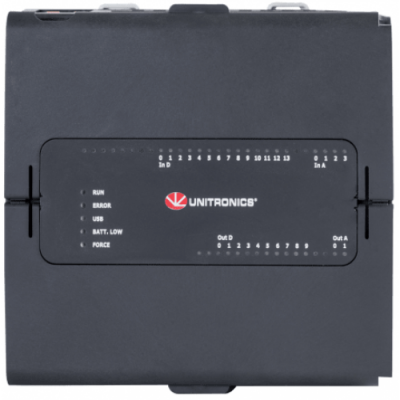 USC-B10-T42 Контроллер UniStream Pro 24 VDC, 24DI (из них 4 High speed) 2AI, 16TO (из них 2 PWM). Unitronics