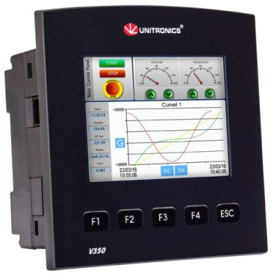 V350-J-B1 Контроллер Vision экран 3.5 дюйма, без вх./вых Unitronics V350-J-B1 Контроллер Vision экран 3.5 дюйма, без вх./вых Unitronics