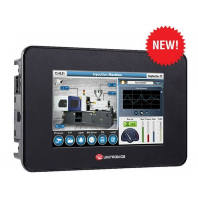 US5-B10-TA30 Контроллер Unistream 5" PRO TA30 14DI, 2AI, 2RTD/TC, 10TO, 2 AO Unitronics